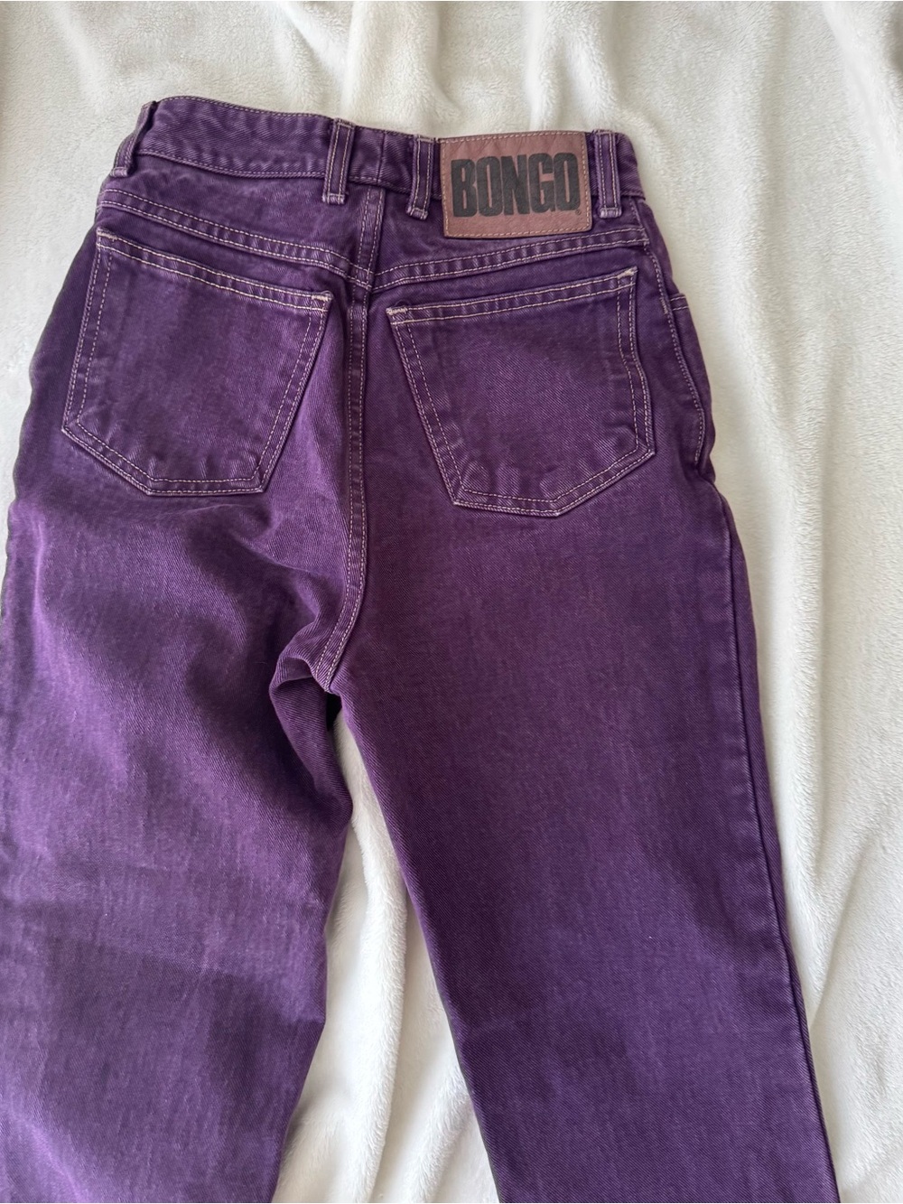 BONGO Purple High-Rise Women's Jeans